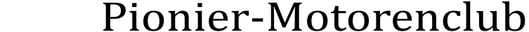 Pionier-Motorenclub
